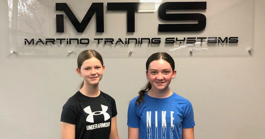 Ella and Anna Shippert - MTS Athletes of the Month